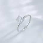 Radiant Cut Diamond Solitaire Ring
