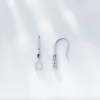 Pear-Cut Diamond Drop Earrings